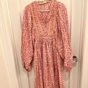 King Csilla Pink Maxi Dress